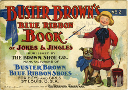 Couverture de Buster Brown's Blue Ribbon Book Of Jokes And Jingles n°2