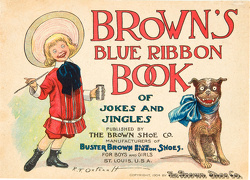 Couverture de Buster Brown's Blue Ribbon Book Of Jokes And Jingles n°1