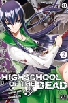 couverture Highschool of the Dead, Tome 2