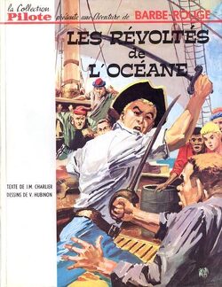 Couverture de Barbe-Rouge, tome 5 : Les révoltés de l'Océane