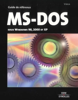 Couverture de MS-DOS : guide de référence