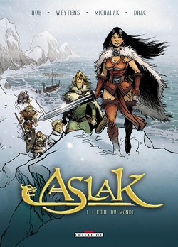 Couverture de Aslak, tome 1 : L'Oeil du Monde