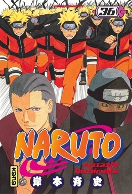 Couverture du livre Naruto, Tome 36 : L'unité 10