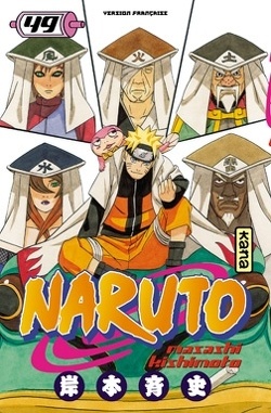 Couverture de Naruto, Tome 49 : Le Conseil des cinq Kage… !!