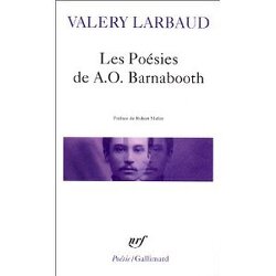 Couverture de Les poésies de AO Barnabooth