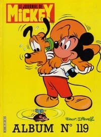 Couverture de Journal de Mickey, Album n°119