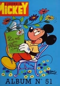 Couverture de Journal de Mickey, Album n°51