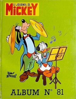 Couverture de Journal de Mickey, Album n°81