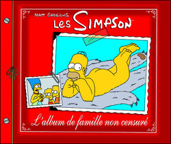 Couverture de Les simpson, l'album de famille non censuré