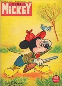 Couverture de Le Journal de Mickey N°21