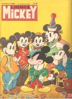 Couverture de Le Journal de Mickey N°38