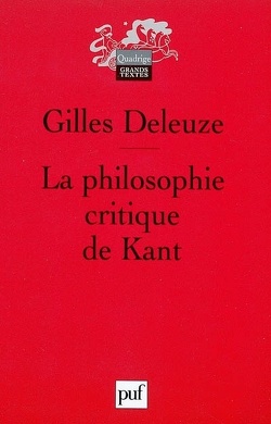 Couverture de La philosophie critique de Kant
