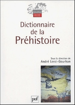 Couverture de Dictionnaire de la Préhistoire