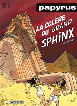 Couverture de Papyrus, Tome 20 : La Colère du grand Sphinx