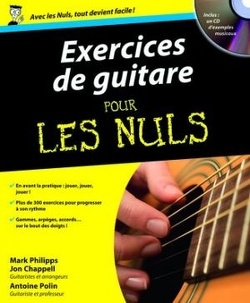 Couverture de Exercices de guitare pour les Nuls