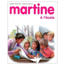 Couverture du livre : Martine à l'école