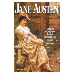 Couverture de Jane Austen - Romans, tome 1 : Orgueil et Préjugés / Raisons et Sentiments / Emma / Lady Susan