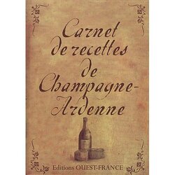 Couverture de Carnet de recettes de Champagne-Ardenne