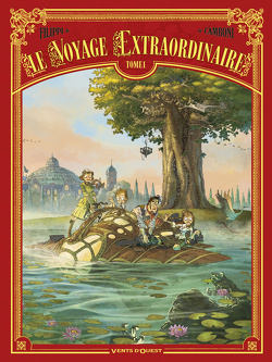 Couverture de Le Voyage extraordinaire, Tome 1 : Cycle 1 - Le Trophée Jules Verne 1/3
