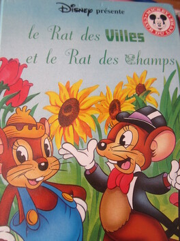 Le Rat Des Villes Et Le Rat Des Champs Livre De Walt Disney