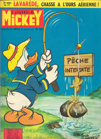 Couverture de Le Journal de Mickey N°593