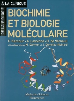 Couverture de Biochimie et biologie moléculaire