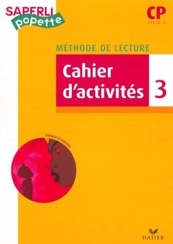 Couverture de Méthode de lecture CP, cycle 2 : cahier d'activités : Volume 3, Kirikou et Karabar