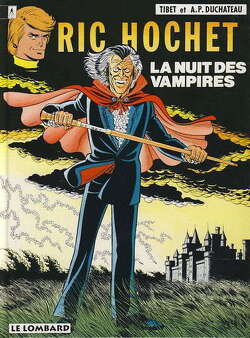 Couverture de Ric Hochet, tome 34 : La Nuit des vampires