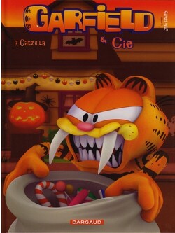 Couverture de Garfield & Cie, tome 3 : Catzilla