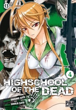 Couverture de Highschool of the Dead, Tome 4