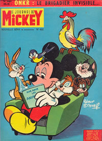 Couverture de Le Journal de Mickey N°632