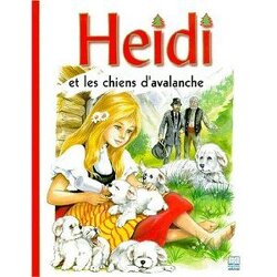 Couverture de Heidi et les chiens d'avalanches