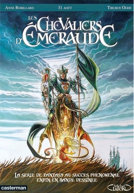 Couverture du livre : Les Chevaliers d'Emeraude, tome 1 : Les enfants magiques (BD)