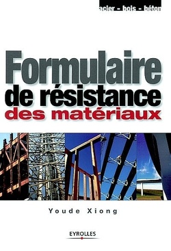Couverture de Formulaire de résistance des matériaux
