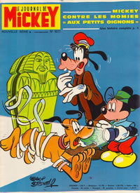 Couverture de Le Journal de Mickey N°1077