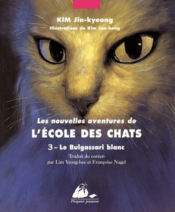 Couverture de Les Nouvelles Aventures de l'école des chats, Tome 3 : Le Bulgassari blanc