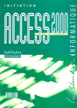 Couverture de Access 2000 : bloc-notes, initiation