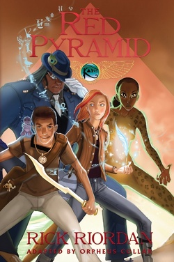 Couverture de The Kane Chronicles, Tome 1 : The Red Pyramid (BD)