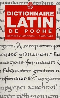Couverture de Dictionnaire de latin de poche : latin-français