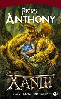 Couverture de Xanth, Tome 7 : Dragon sur piédestal