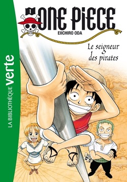 Couverture de One Piece, tome 1 : Le seigneur des pirates (Roman)