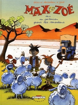 Couverture de Max et Zoé, tome 2 : Un camion pour les moutons