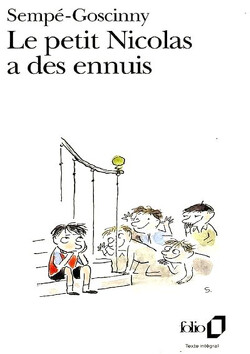 Couverture de Le Petit Nicolas, Tome 5 : Le Petit Nicolas a des ennuis