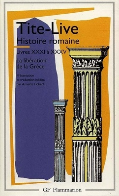 Couverture de Histoire romaine, livres XXXI à XXXV : la libération de la Grèce