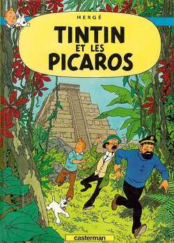 Couverture de Les Aventures de Tintin, Tome 23 : Tintin et les Picaros