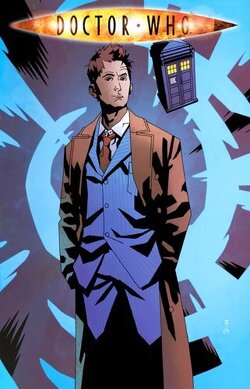 Couverture de Doctor who (comics), tome 4 : Fugitif