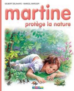 Couverture de Martine protège la nature