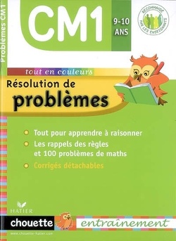 Couverture de Résolution de problèmes CM1, 9-10 ans