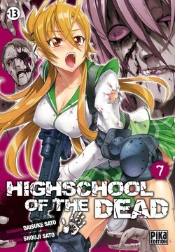 Couverture de Highschool of the Dead, Tome 7