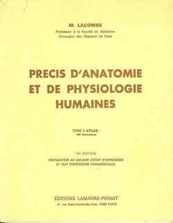 Couverture de Précis d'anatomie et de physiologie humaines
